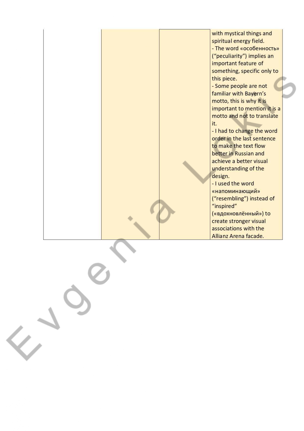 2nd page of work sample